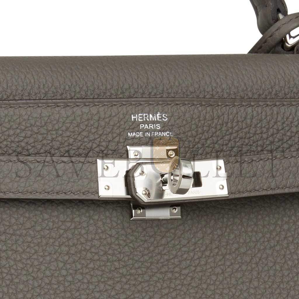 HERMÈS MASTER KELLY 25 PALLADIUM HARDWARE (25*17*7cm) 